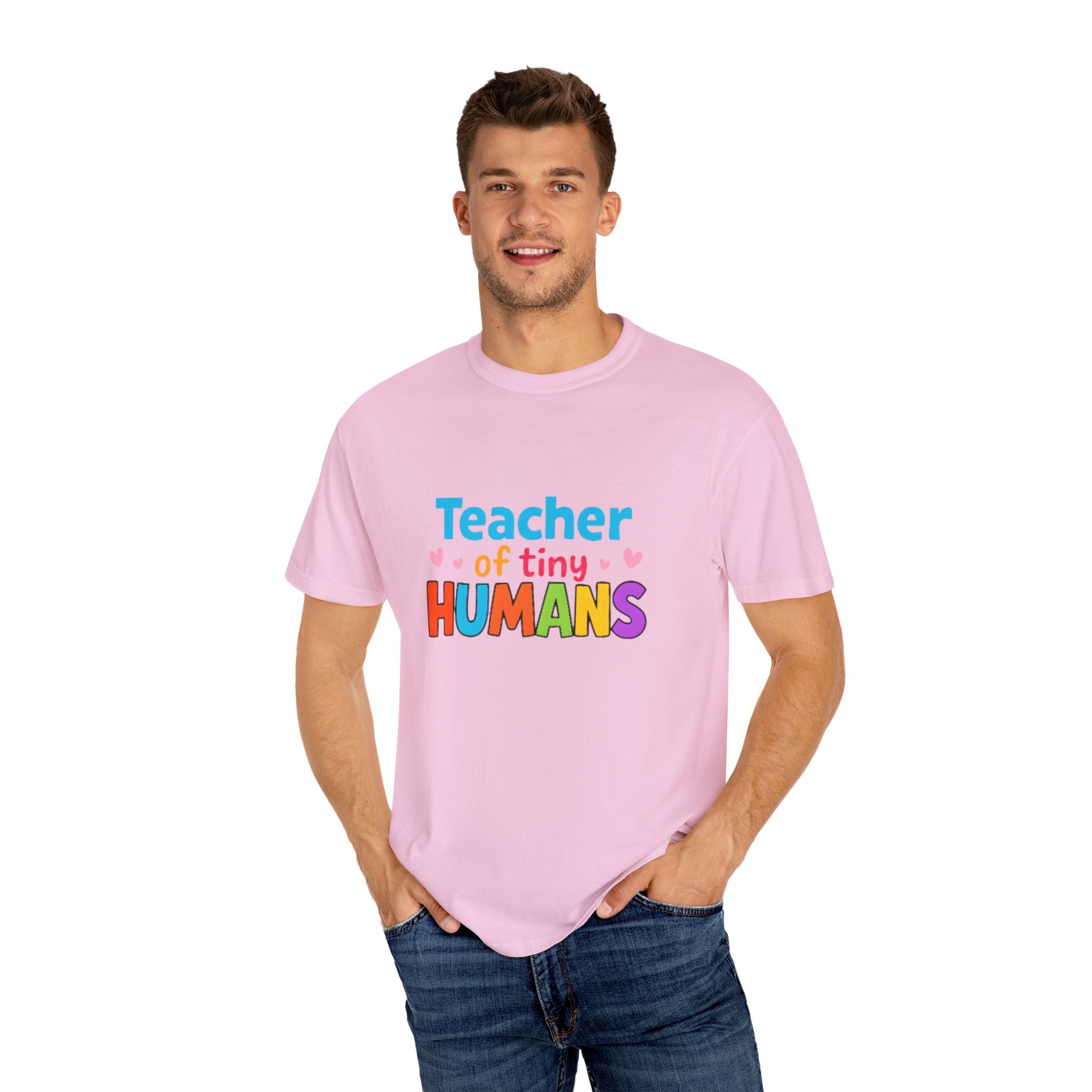 Teacher of Tiny Humans T-Shirt, Teacher Gift, Kids Teacher Tee, Unisex T-Shirt, Classroom Apparel, Funny Teacher Shirt