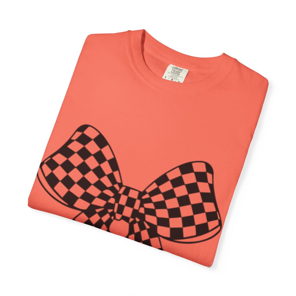 Checkered Bow T-shirt