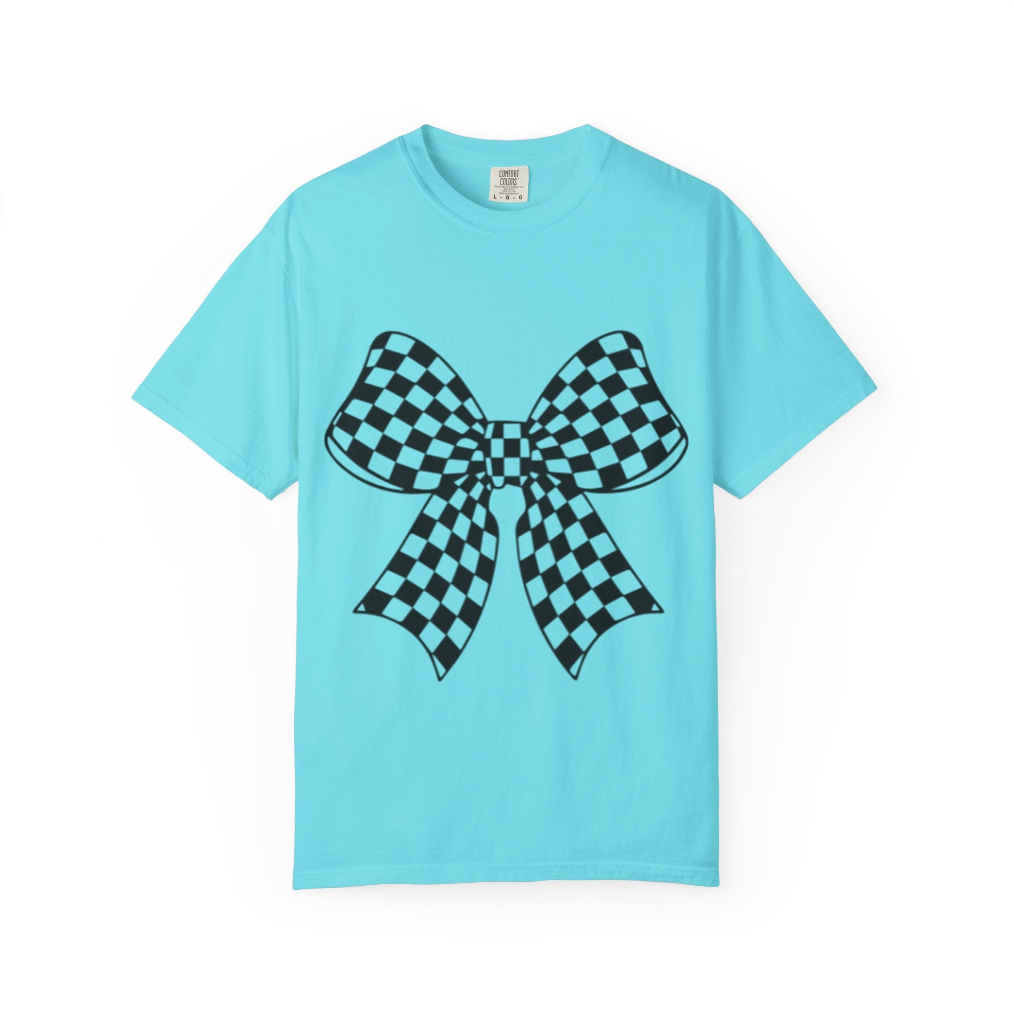 Checkered Bow T-shirt
