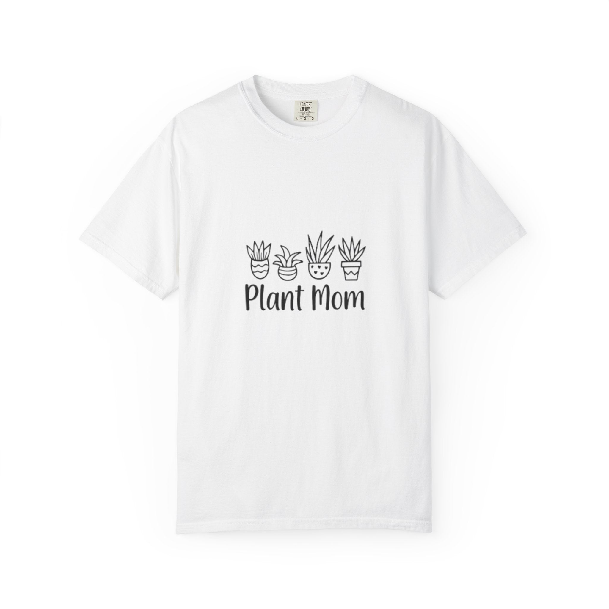 Plant Mom Unisex T-Shirt | Trendy Gift for Plant Lovers | Eco-Friendly Tee | Perfect for Birthdays, Mother’s Day, Gardening Enthusiasts