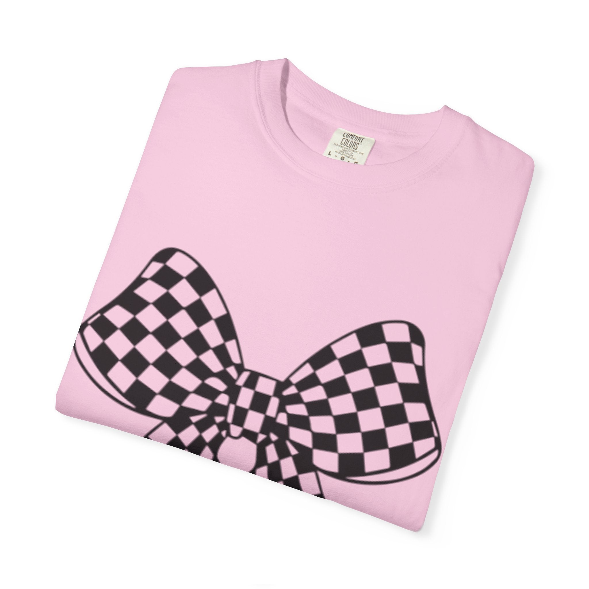 Checkered Bow T-shirt
