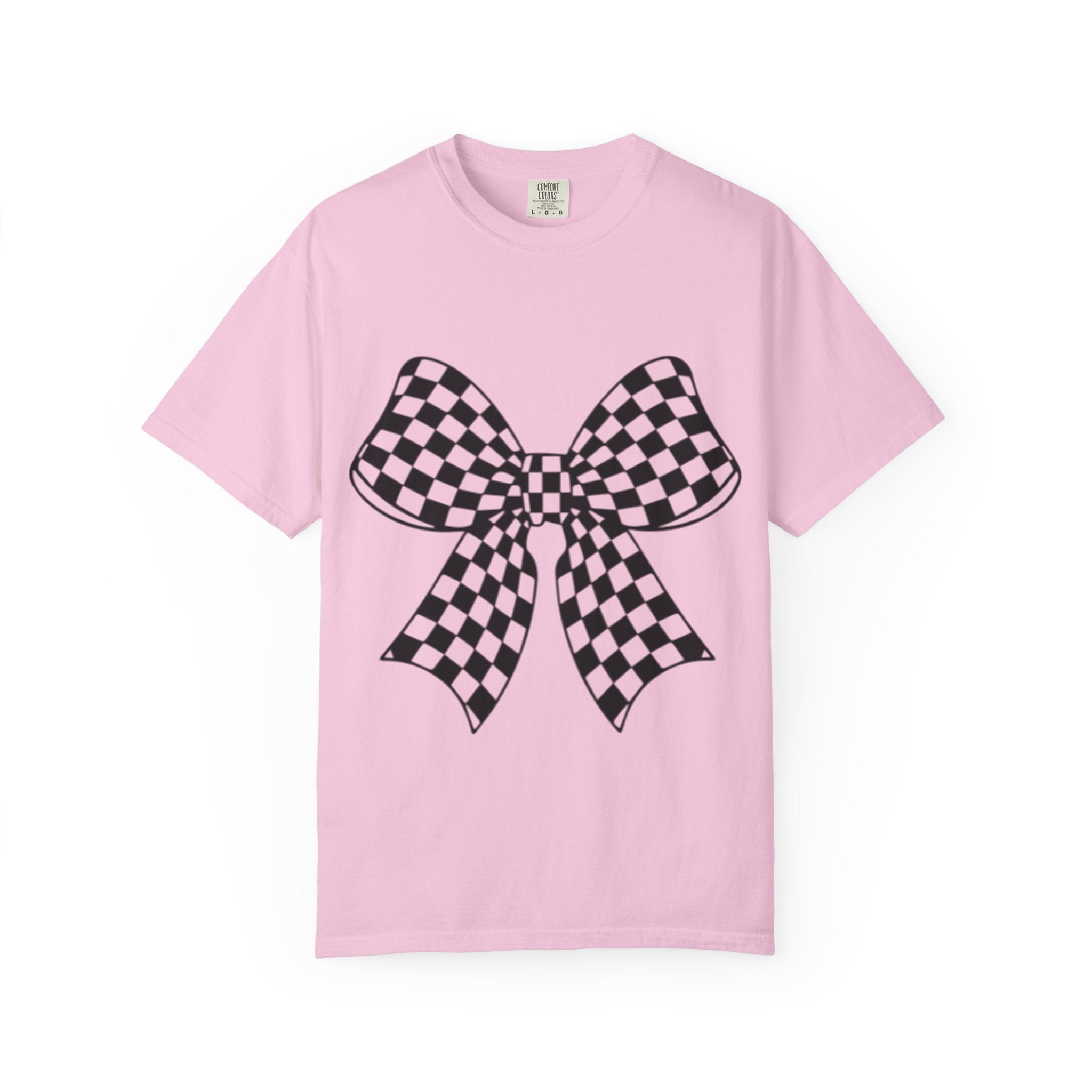Checkered Bow T-shirt