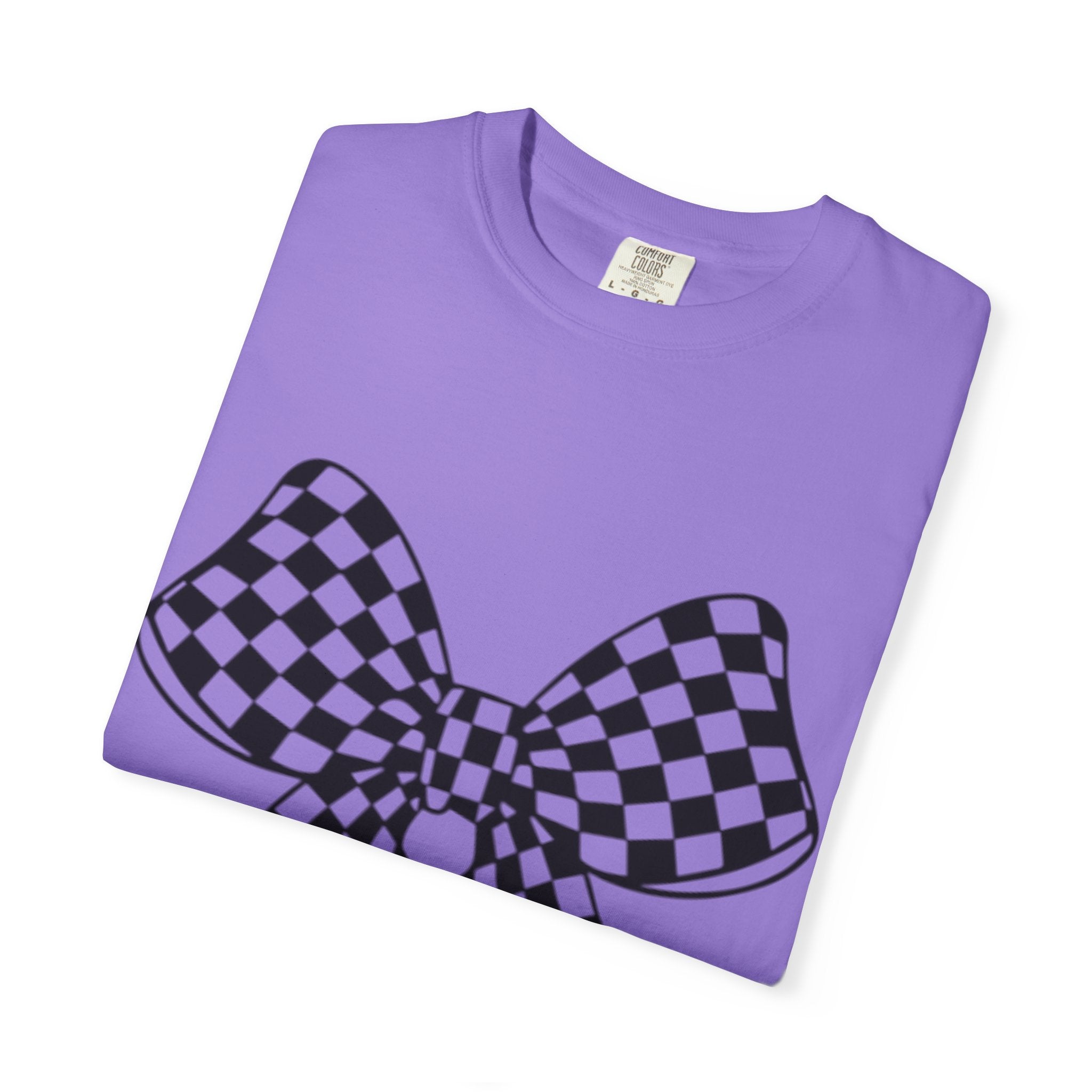 Checkered Bow T-shirt