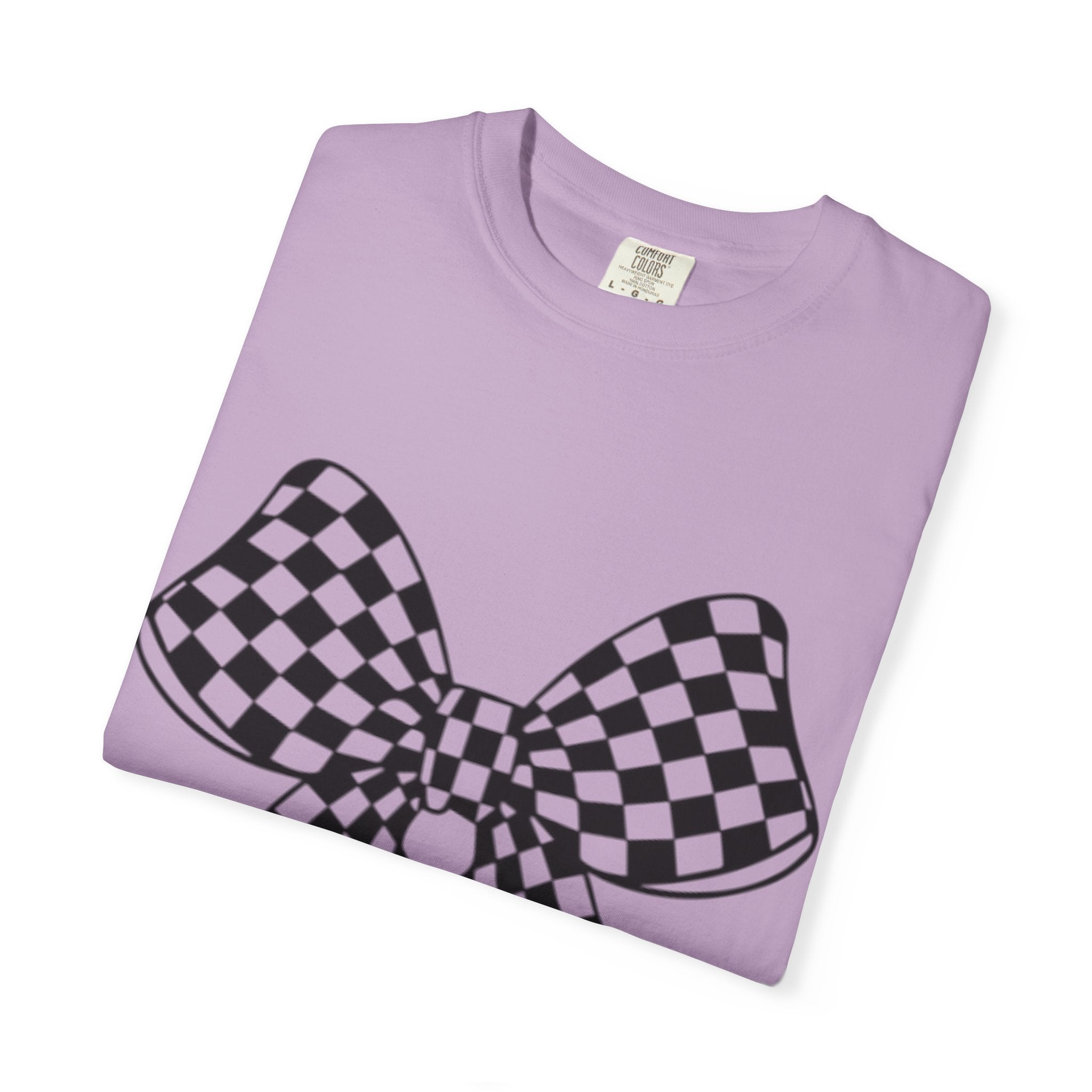 Checkered Bow T-shirt