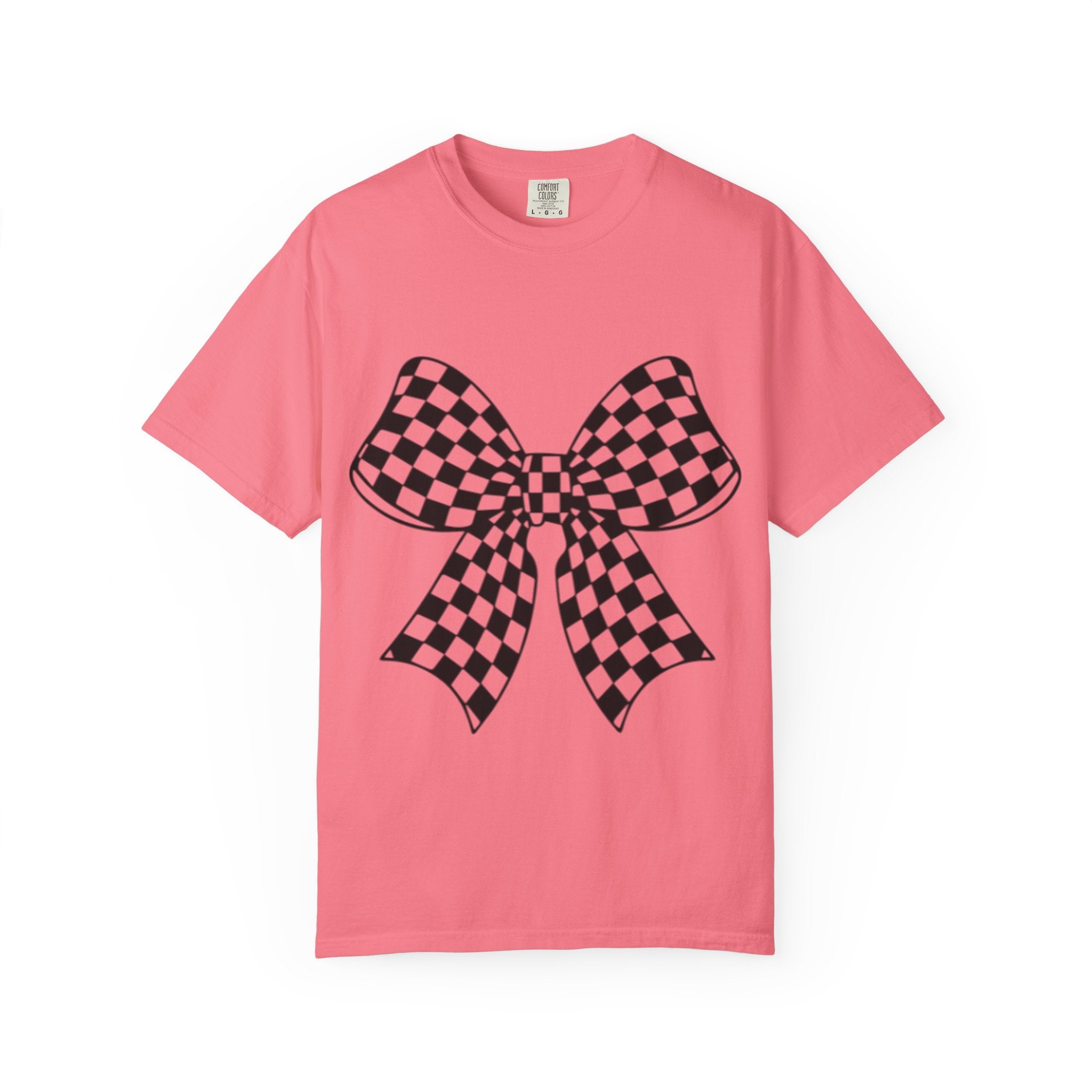 Checkered Bow T-shirt