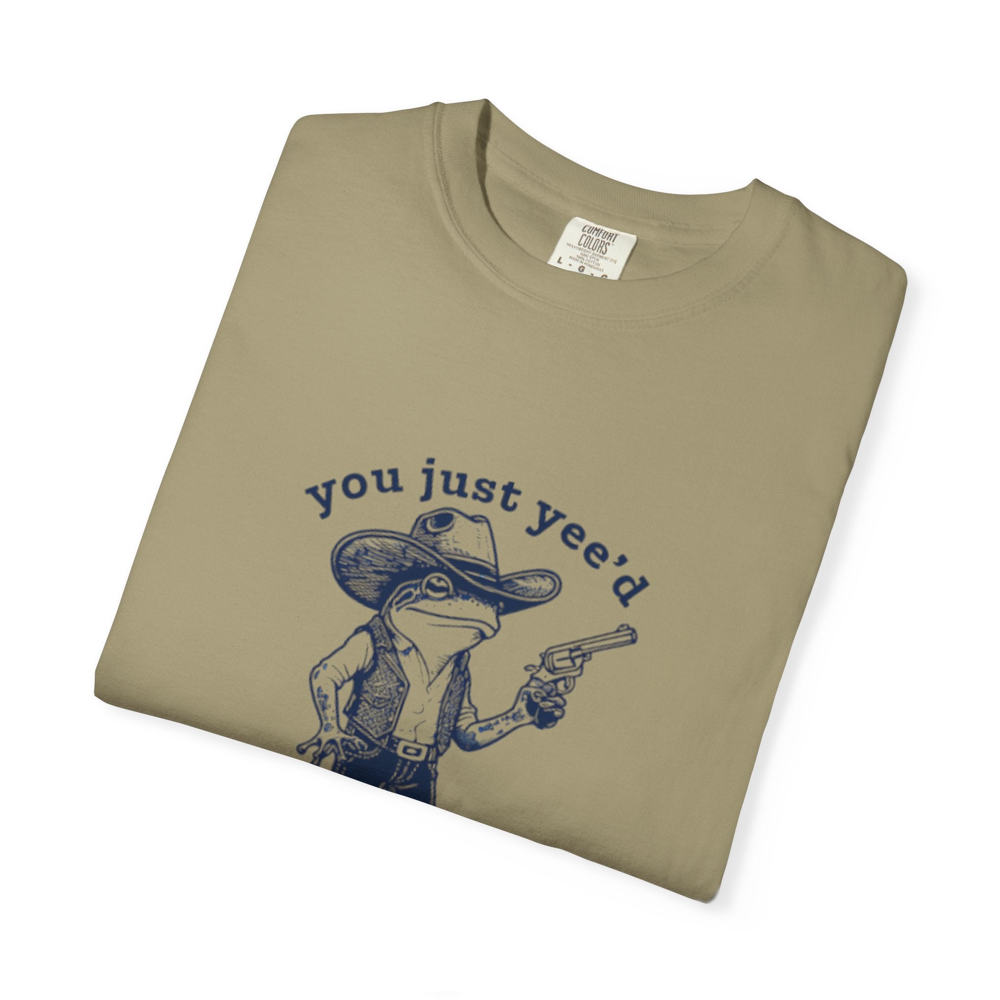 Funny Graphic T-Shirt, casual wear, gifts for friends, western humor tee, unique camping shirt, cowboy culture apparel