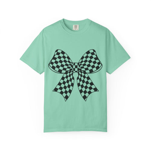 Checkered Bow T-shirt