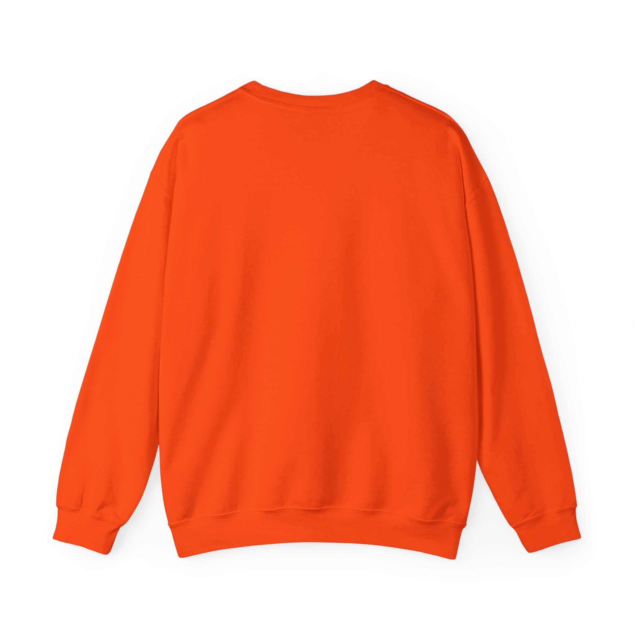 Pumpkin Bow Crewneck Sweatshirt | Cozy Halloween Apparel, Fall Fashion, Unisex Sweater, Autumn Gift, Spooky Season Clothing