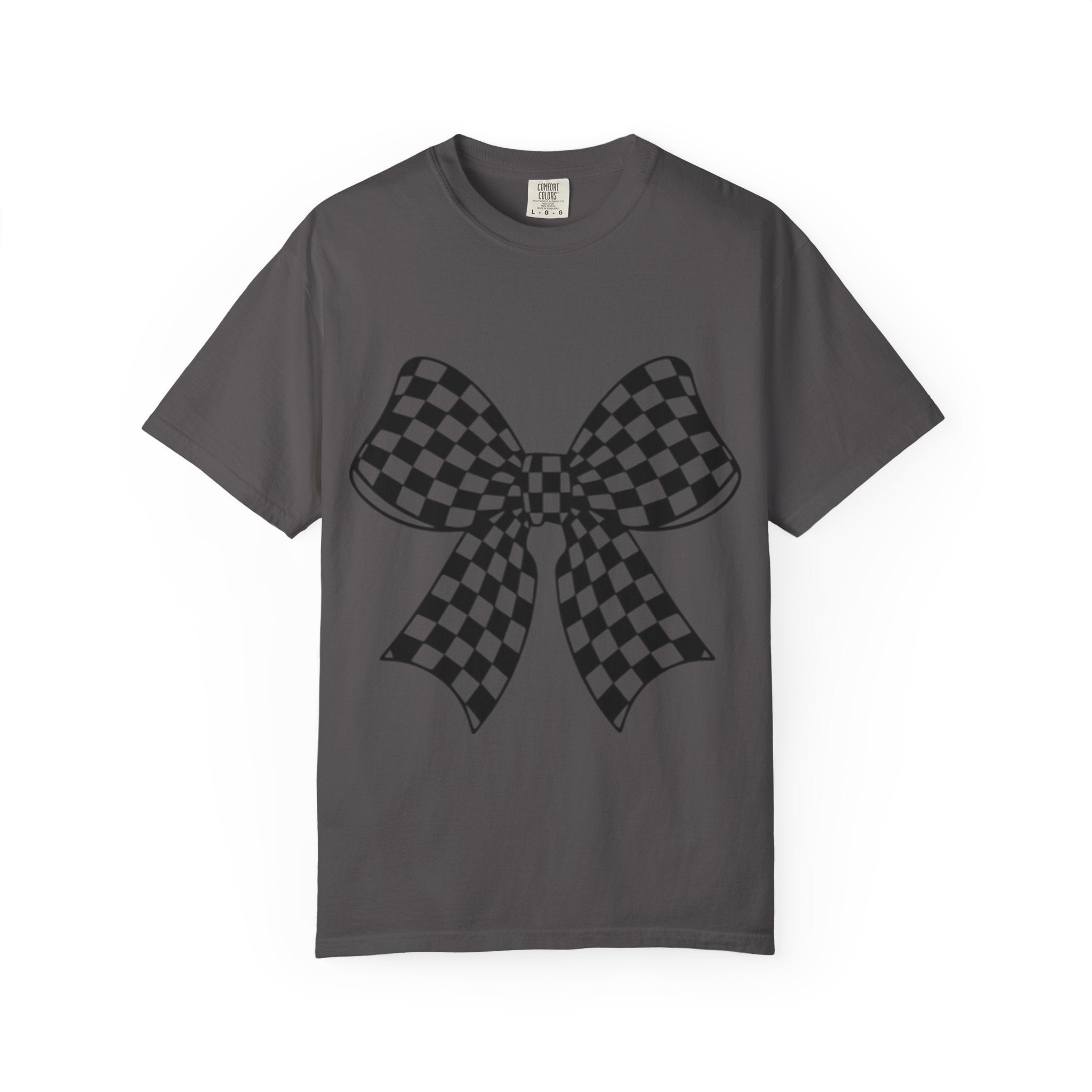 Checkered Bow T-shirt