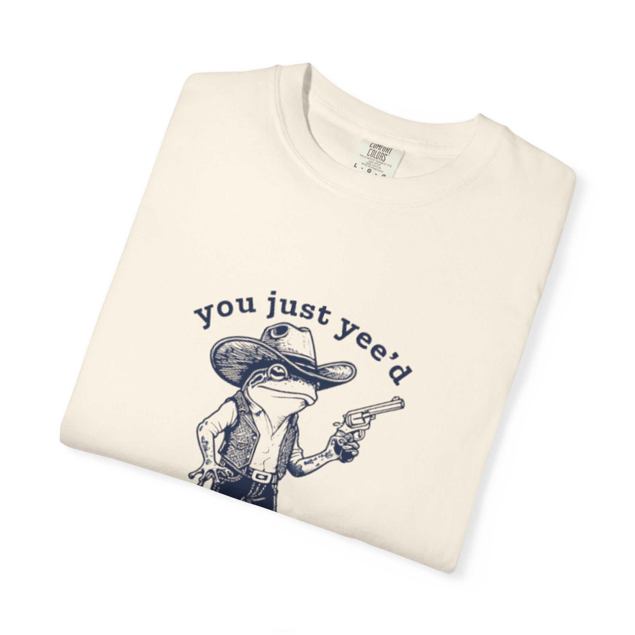 Funny Graphic T-Shirt, casual wear, gifts for friends, western humor tee, unique camping shirt, cowboy culture apparel