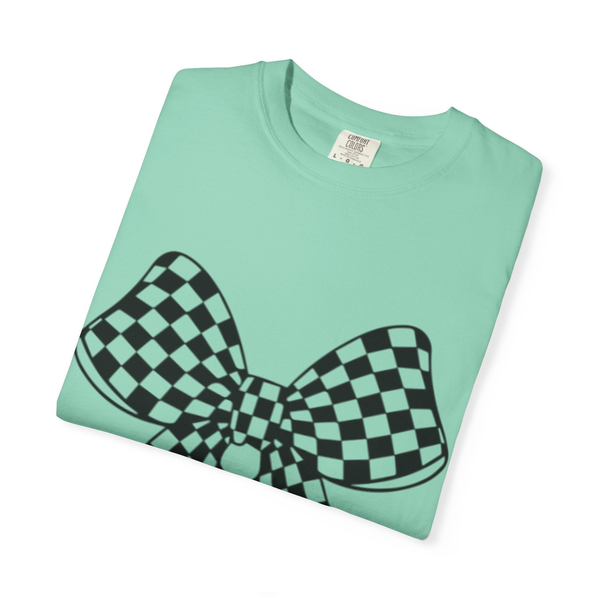 Checkered Bow T-shirt