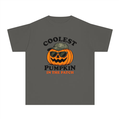 Coolest Pumpkin Youth Midweight Tee | Fun Halloween T-Shirt, Kids Costume, Fall Celebration Wear, Trick or Treat Shirt, Pumpkin Patch [...]