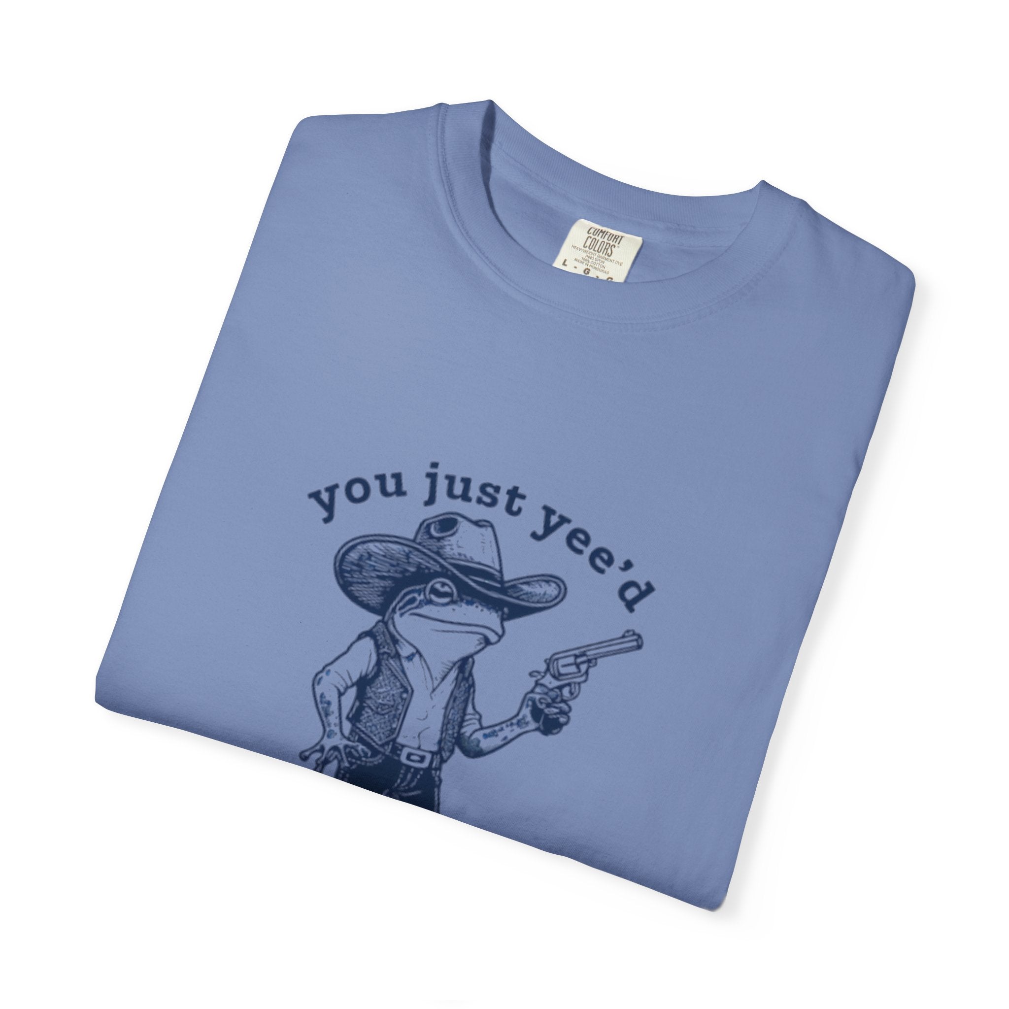 Funny Graphic T-Shirt, casual wear, gifts for friends, western humor tee, unique camping shirt, cowboy culture apparel