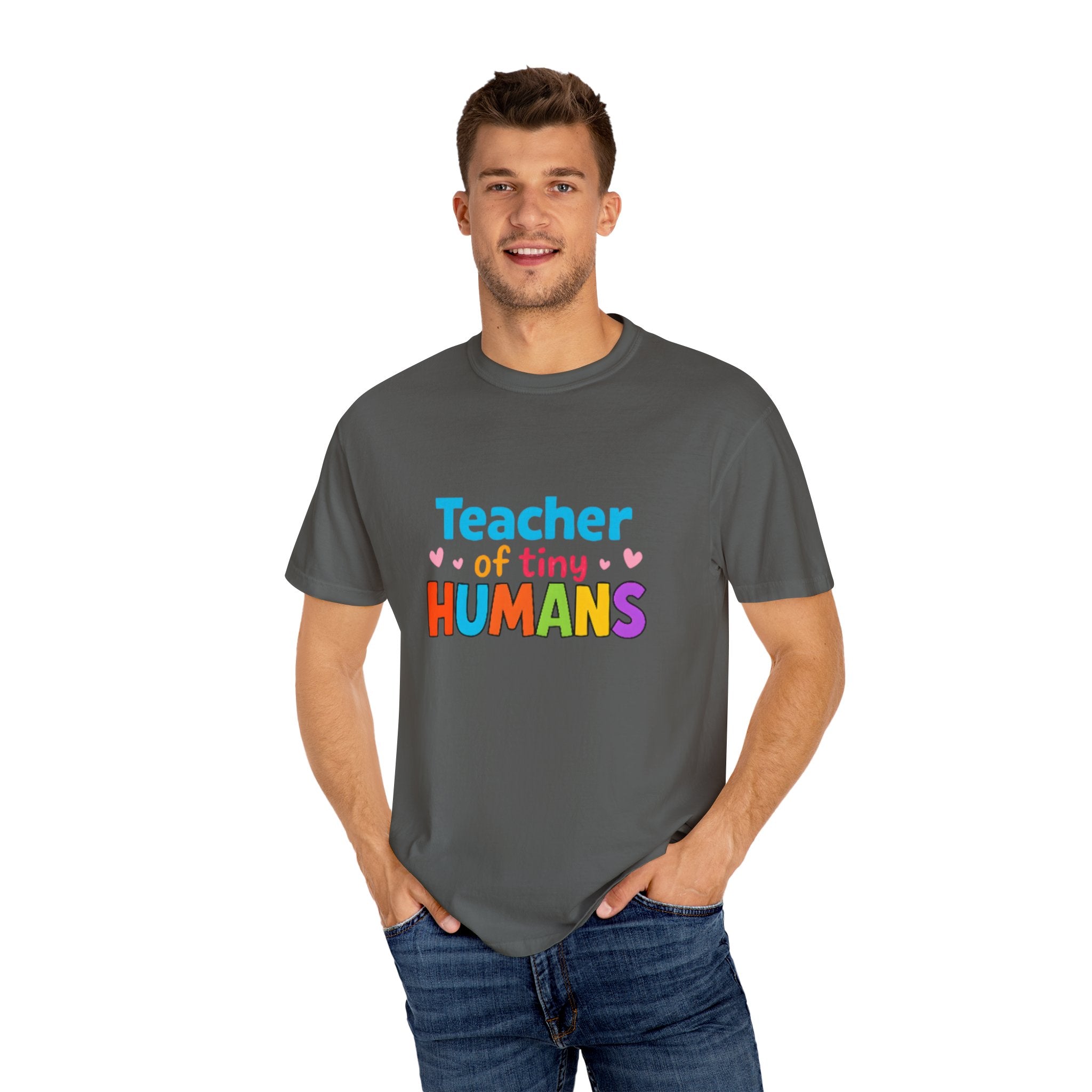 Teacher of Tiny Humans T-Shirt, Teacher Gift, Kids Teacher Tee, Unisex T-Shirt, Classroom Apparel, Funny Teacher Shirt