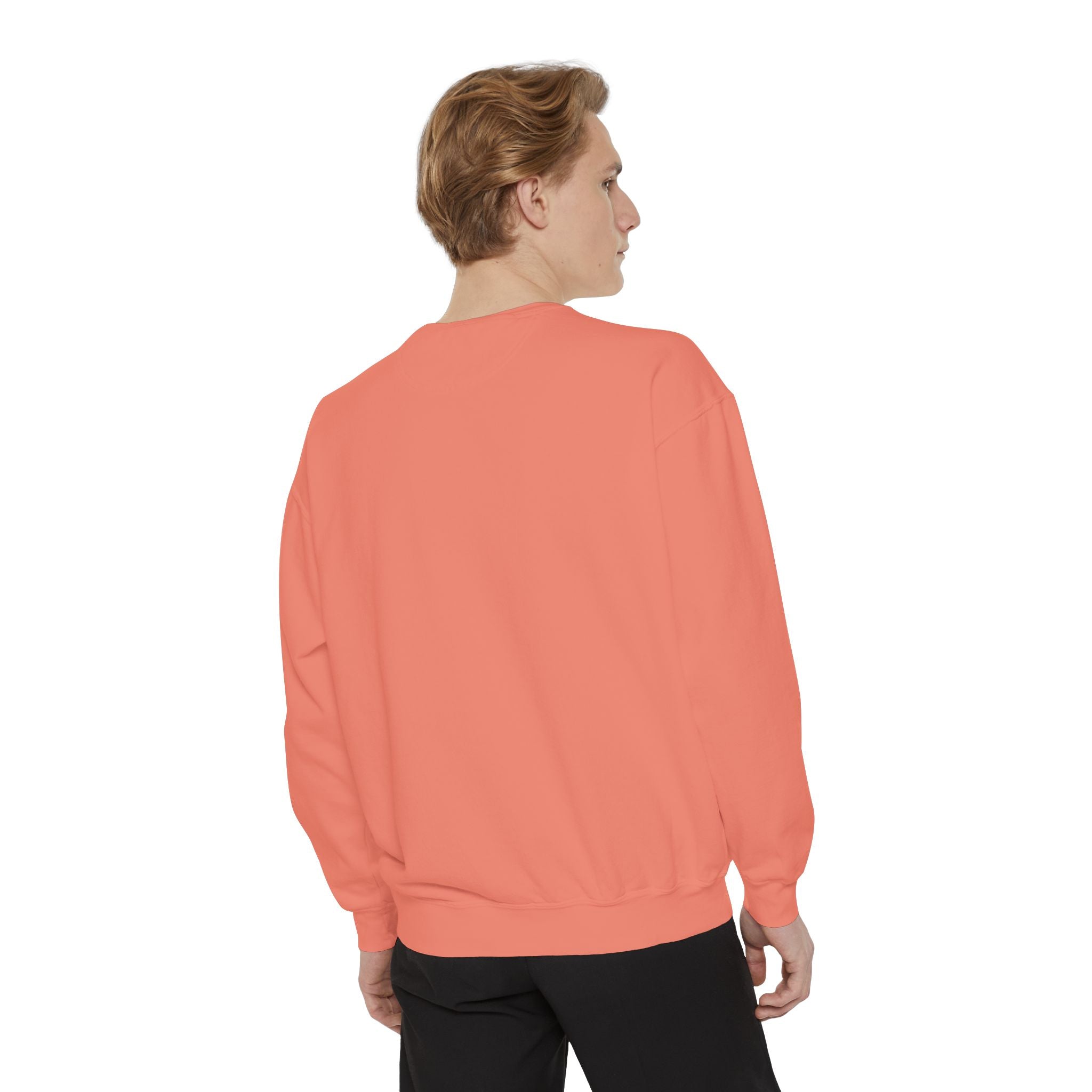 Halloween Pumpkin Sweatshirt, Cozy Fall Apparel, Spooky Season Sweater, Unisex Halloween Clothing, Ghost and Bat Design