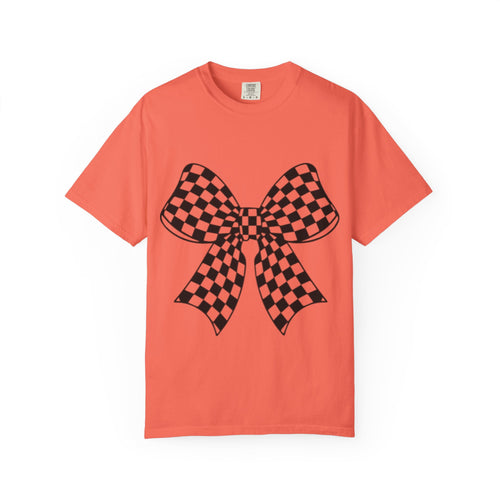 Checkered Bow T-shirt