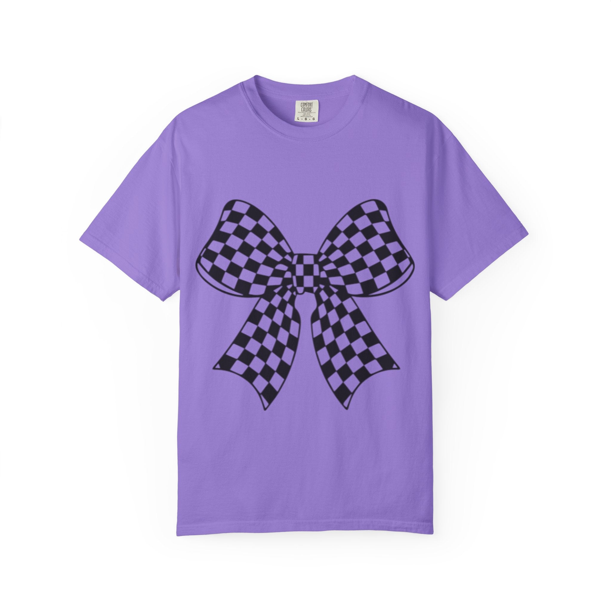 Checkered Bow T-shirt