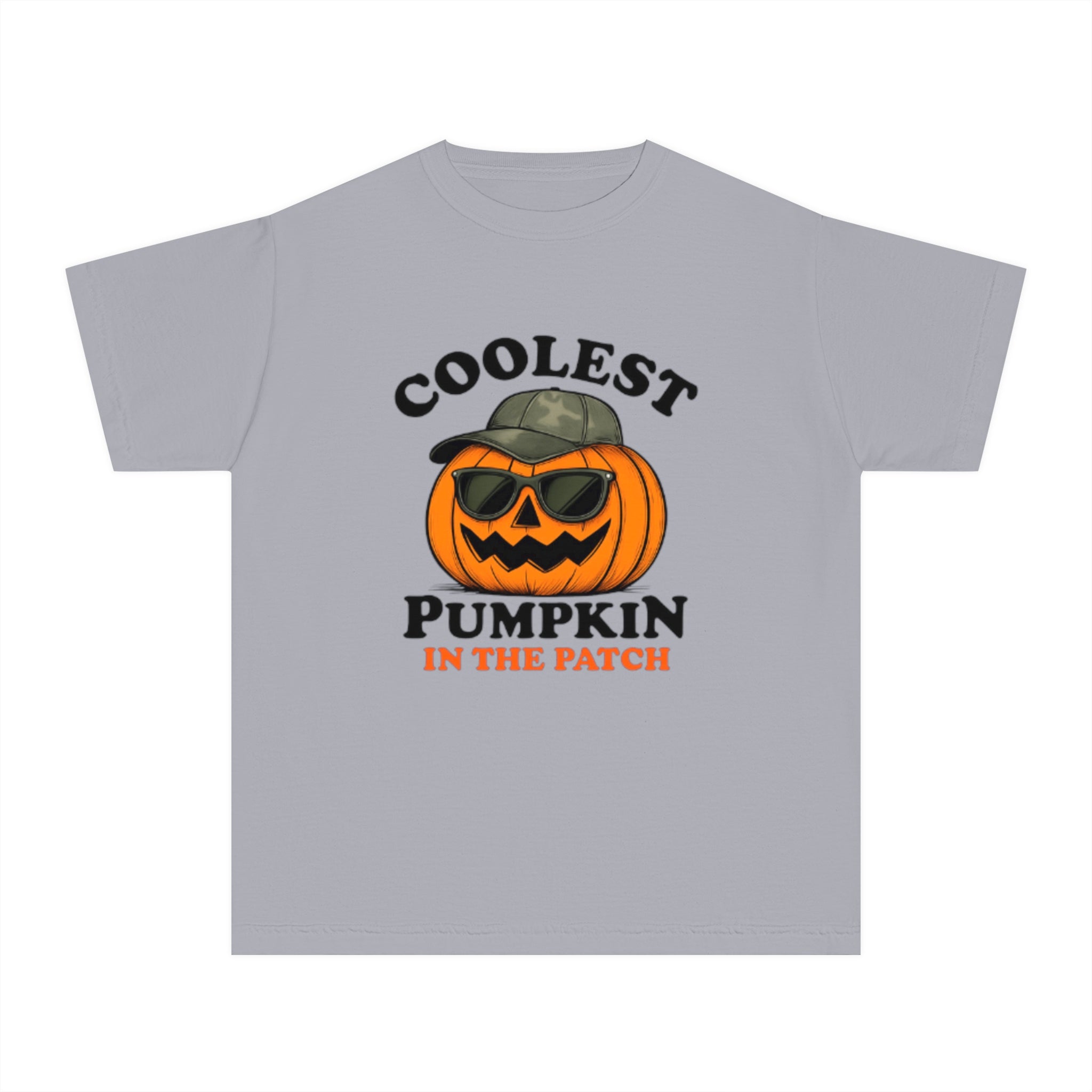 Coolest Pumpkin Youth Midweight Tee | Fun Halloween T-Shirt, Kids Costume, Fall Celebration Wear, Trick or Treat Shirt, Pumpkin Patch [...]