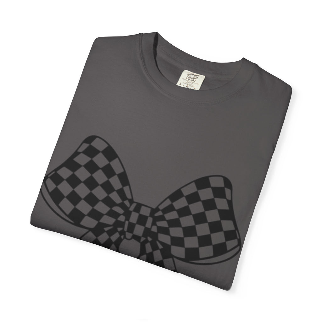Checkered Bow T-shirt