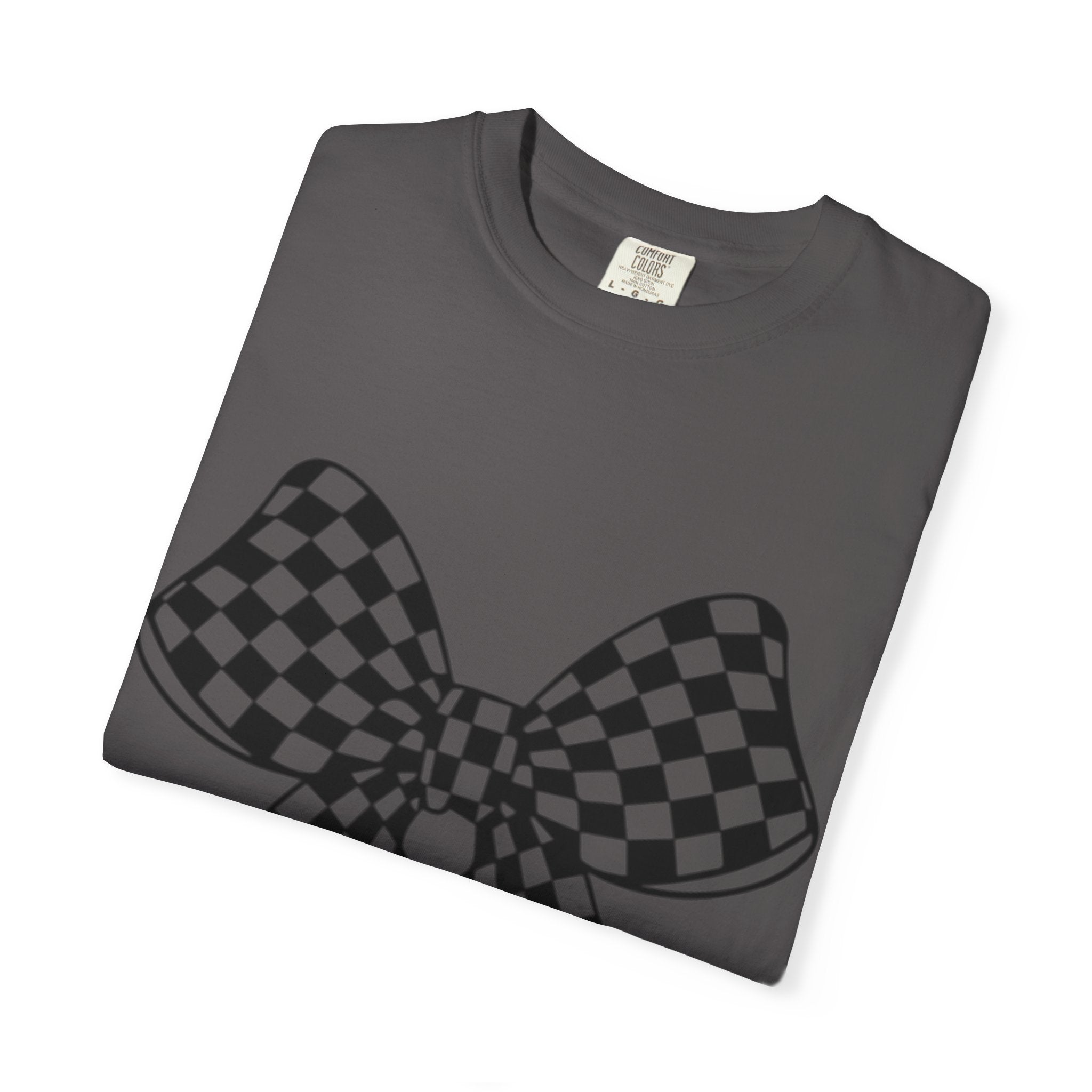 Checkered Bow T-shirt
