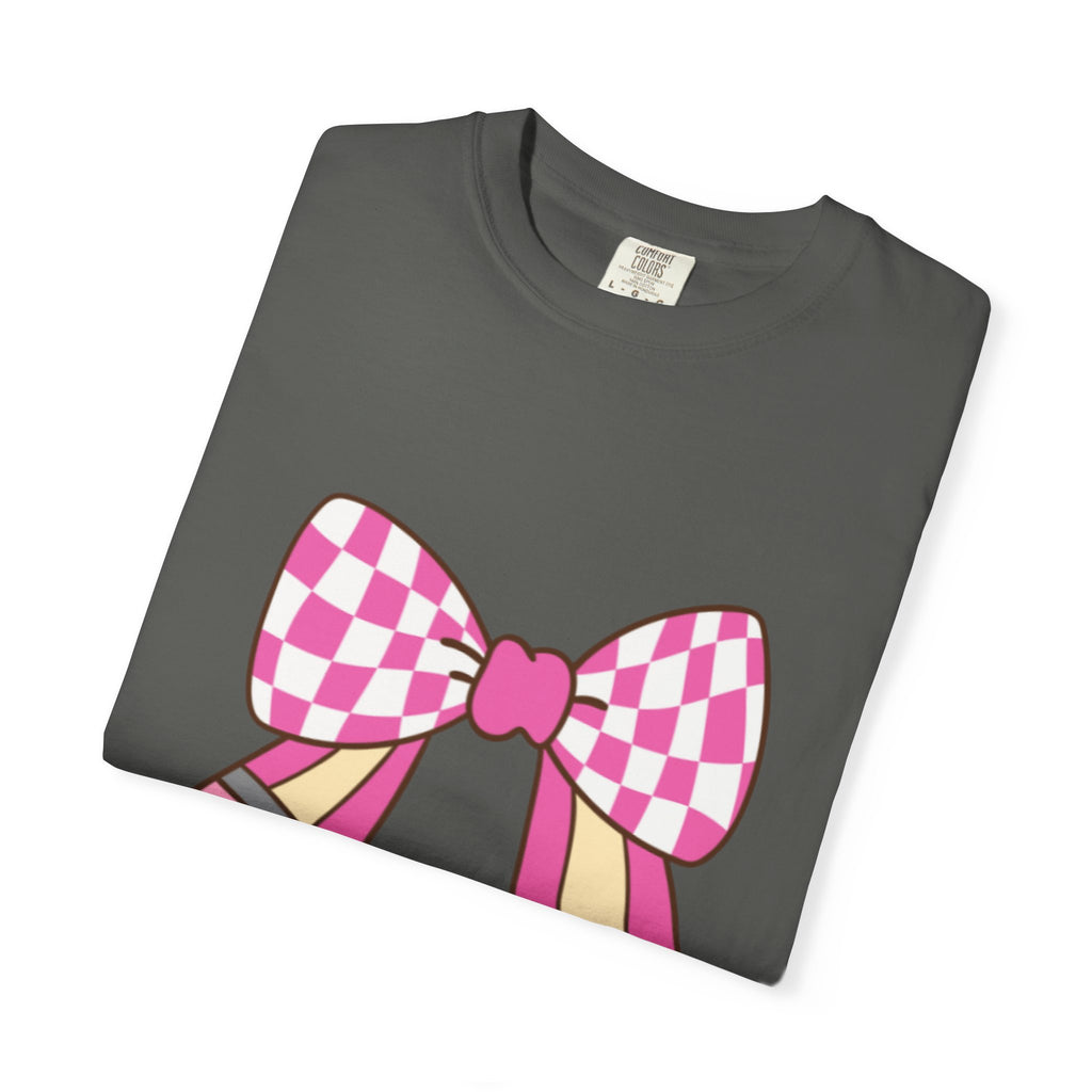 Cute Bow Graphic Unisex T-Shirt, Trendy Casual Tee for teachers, back to school, Unique Style